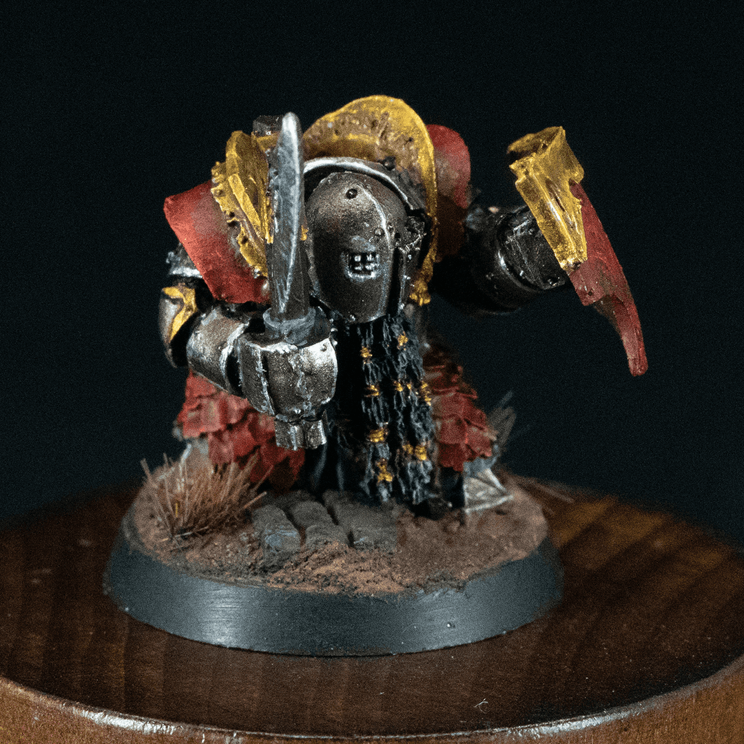 Tutorial Mordheim Chaos Dwarf Warrior