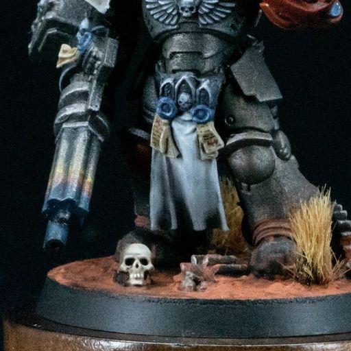 Tutorial White Cloak of a Space Marine