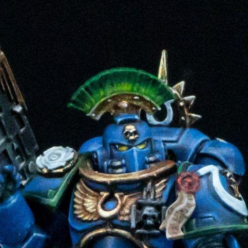 Tutorial Space Marine yellow lenses 