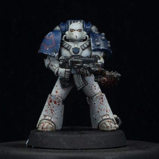 Tutorial World Eater Space Marine Mk6 armor 